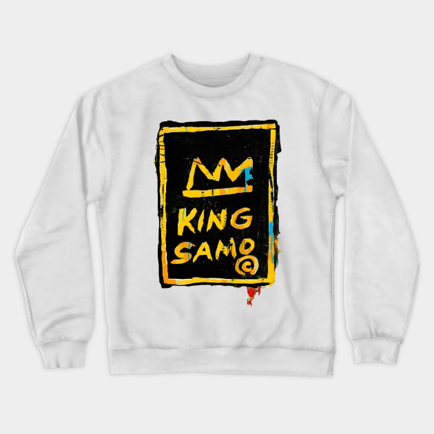 King SAMO Crewneck Sweatshirt by Sauher